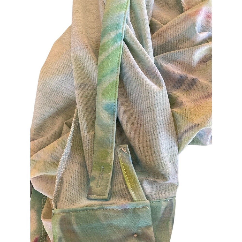 Trisha Tyler Top Medium Button Sleeves Floral Excellent Condition Stretch Relax - Picture 10 of 16
